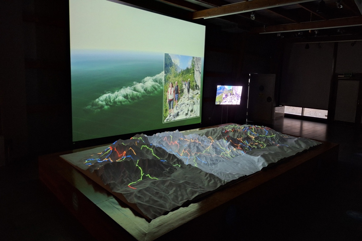 Centrum Edukacji Przyrodniczej TPN makieta Tatr