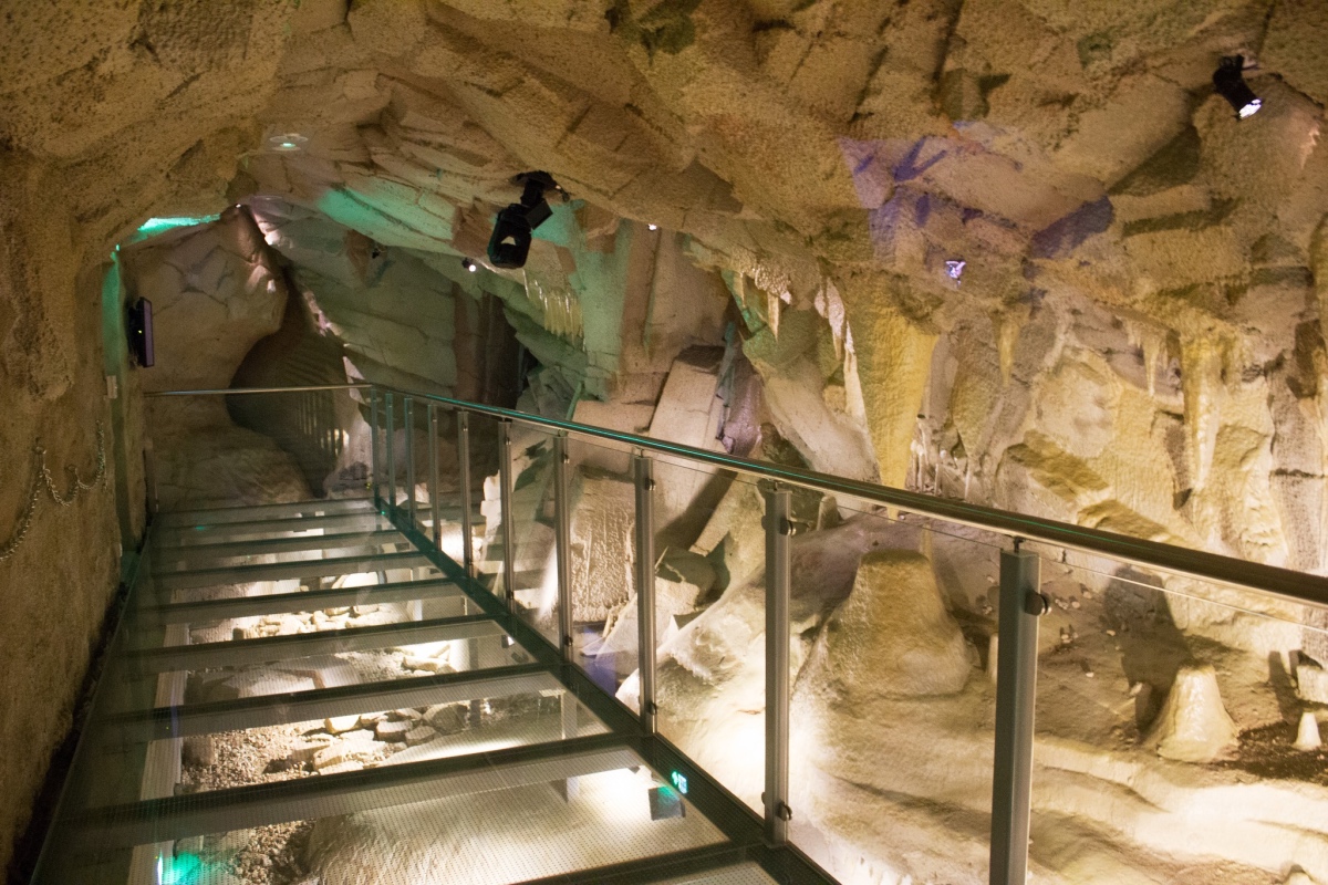 Centrum Edukacji Przyrodniczej TPN jaskinia edukacyjna